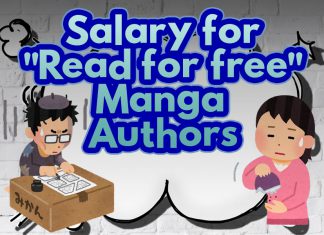 Salary for “Read for free” Manga Authors