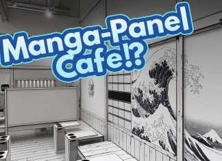 Manga-Panel Cafe!? Cover for the blog article with the text "Manga-Panel Cafe!?"