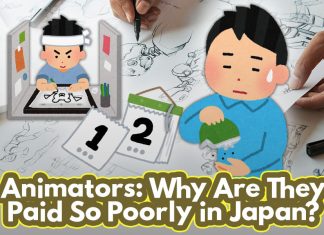 Animators: Why Are They Paid So Poorly in Japan? A cover of a blog article with the text, "Animators: Why Are They Paid So Poorly in Japan?"