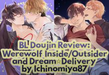 BL Doujin Review: Werewolf Inside/Outsider and Dream☆Delivery by Ichinomiya87